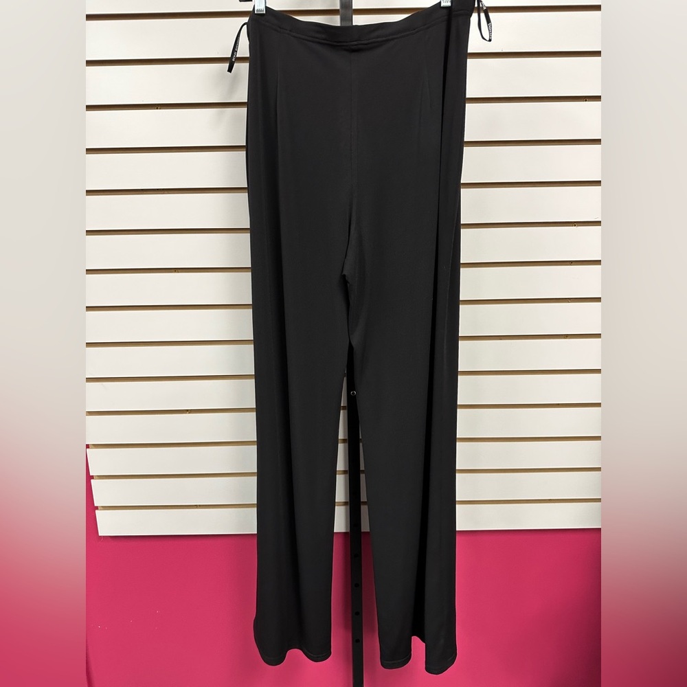 Tadashi Shoji Black 🖤 Pull-on Pants -  Designer Style/Comfort Fit/NWT Size XXL - Picture 2 of 6